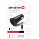 SWISSTEN CL adapter 2,4 A Power 2× USB + kabel USB-C 20110908