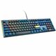 Ducky DKON2108ST-PUSPDDBBHHC1 tipkovnica, USB, srebrna