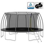 vidaXL Set trampolina okrugli 488 x 90 cm 150 kg