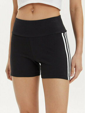 Adidas Sportske kratke hlače 3-Stripes IP2980 Crna Slim Fit