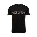 ARMANI EXCHANGE Majica '8NZT72' crna / bijela 4739754