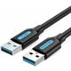 Vention USB 3.0 A Male to Micro-B Male Cable 0,5m, Black