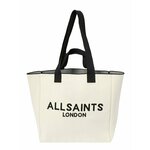 AllSaints Shopper torba 'IZZY' crna / bijela