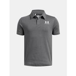 Boys' T-shirt Under Armour UA B Icon Polo-GRY - Boys siva