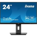 Iiyama ProLite XUB2497HSN-B1 monitor, IPS, 23.8", 16:9, 1920x1080, 100Hz, pivot, USB-C, HDMI, Display port, VGA (D-Sub), USB
