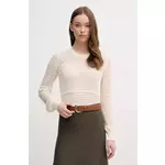 Pulover Pepe Jeans PAX za žene, boja: bež, lagani, PL702289