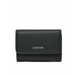 Mali ženski novčanik Calvin Klein Ck Must Small Trifold K60K611934 Ck Black BEH