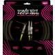 Ernie Ball Instrument and Headphone Cable Crna 50,5 cm Ravni - Kutni