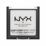 NYX Professional Makeup Can't Stop Won't Stop Mattifying Powder puder u prahu 6 g nijansa 11 Bright Translucent