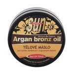 Vivaco Sun Argan Bronz Oil Body Butter maslac za sunčanje s arganovim uljem bez uv filtera 200 ml