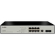 Switch CUDY GS2008PS2, 10/100/1000 Mbps, 10-port, crni GS2008PS2