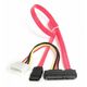 Gembird SATA III data and power combo cable GEM-CC-SATA-C1 GEM-CC-SATA-C1