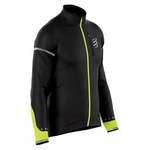 Compressport Hurricane Windproof Jacket Flash M Black/Fluo Yellow S Jakna za trčanje