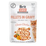 Brit Care Cat Fillets in Gravy - Chicken 85 g