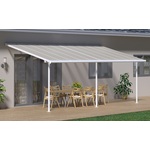 Aluminijski krov za terasu Sierra Palmar - Canopia 3 x 6,1 m bijeli