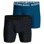 Bokserice Björn Borg Performance Boxer 2P - blue/print