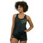 Nebbia FIT Activewear Tank Top “Racer Back” Black XS Majica za fitnes