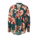 VERO MODA Bluza 'VMJOSIE' tamno zelena / roza / tamno crvena 19487122