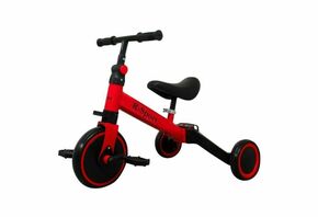 Bicikl bez pedala "Duo-Trike" 4u1 - crveni