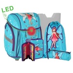 Spirit: Fairy set od 5 dijelova 3D ergonomskih LED školska torba