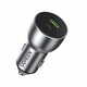 Ugreen car charger USB + USB-C PD 36W gray - box