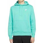 Muška sportski pulover Nike Sportswear Club Hoodie PO BB -washed teal/washed teal/white