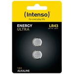 (Intenso) Baterija alkalna LR43, 1,5 V dugmasta, blister 2 komada - LR43/2