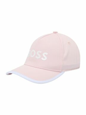 BOSS Kidswear Šešir roza / bijela