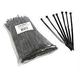 NaviaTec cable tie black 200 x 2.5, 100pcs NVT-CTIE-245