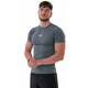 Nebbia Functional Slim-fit T-shirt Grey L Majica za fitnes