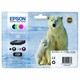 EPSON T2616 (C13T26164010), originalna tinta, crna + šarena, 6,2ml/3x4,5ml