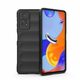 MaxMobile maska Xiaomi Redmi Note 11 / 11S HARD PROTECTION WAVES: crna