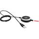 Jabra Evolve 80 MS slušalice, 3.5 mm/USB, crna, mikrofon