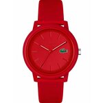 LACOSTE Analogni sat zelena / crvena