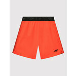 4F Sportske kratke hlače HJL22-JSKMTR002 Crvena Regular Fit
