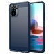 TPU Carbon Case maska za Xiaomi Redmi Note 10 / 10S / Poco M5s: plava