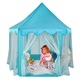 Palace šator za djecu 140 cm plavi