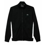 Muška sportski pulover Lacoste Tennis Zipped Ripstop Tennis Sweatshirt - black