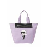 Karl Lagerfeld Shopper torba lila / crna / bijela
