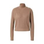 GUESS Pulover 'ZYLEE' taupe siva