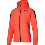 Muška sportski pulover Mizuno Hoody Jacket - fierry coral