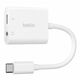 Belkin RockStar 3,5mm Audio- and USB-C Ladeadap. white NPA004btWH