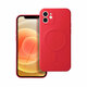 Silicone Mag iPhone 12 mini red