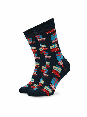 Dječje visoke čarape Happy Socks KHDS01-6500 Tamnoplava