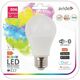 AVIDE ASG27RGBW-9.4W-WIBLE Smart LED Globe A60 9.4W RGB+W WIFI + BLE APP Control