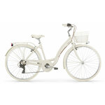 MBM PRIMAVERA LADY 28" IVORY + KOŠARA