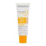 BIODERMA Photoderm Aquafluid Tinted vodootporan proizvod za zaštitu lica od sunca mješovita 40 ml Nijansa light unisex