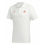 Muški teniski polo Adidas Freelift Polo ENG M - white/scarlet