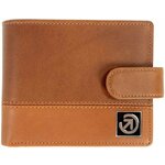 Meatfly Nathan Premium Leather Wallet Brown Novčanik