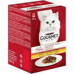 Gourmet Mon Petit mokra hrana za mačke - s peradom 8 x (6 x 50 g)